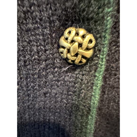 James Pringle Weavers of Inverness Navy Blue Lambswool Made In Scotland Cardigan - Picture 4 of 8